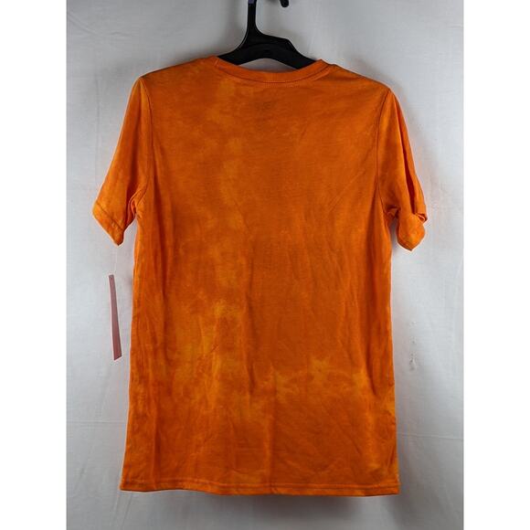 Marvel Spider Man Miles Morales Short Sleeve Graphic T Shirt Orange XL Layer Tee - Picture 2 of 7